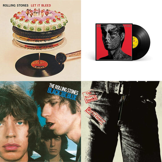 Let It Bleed (50Th Anniversary Edition) & Tattoo You (2021 Remaster) & Black & Blue (180G) & Sticky Fingers