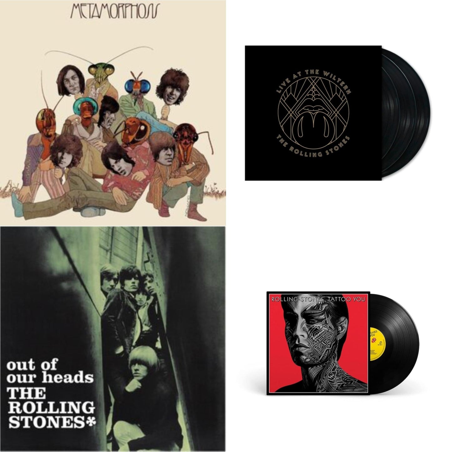 This is a 4 LP Vinyl SKU bundle.
1.This LP Vinyl is brand new.Format: LP VinylThis item's title is: MetamorphosisArtist: Rolling StonesLabel: ABKCOBarcode: 018771213819Release Date: 7/14/2023
2.This LP Vinyl is brand new.