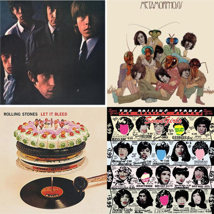 Rolling Stones No.2 (180G) & Metamorphosis & Let It Bleed (50Th Anniversary Edition) & Some Girls