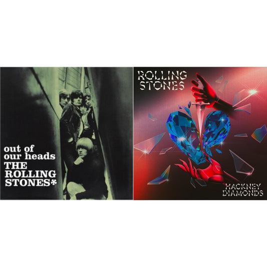 Out Of Our Heads (Uk) & Hackney Diamonds (1 Year Anniversary/Clear/Blue Splatter Vinyl/2LP)