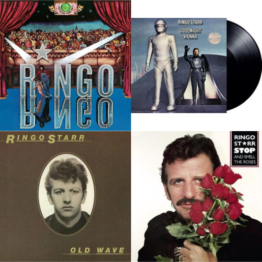 Ringo & Goodnight Vienna & Old Wave: Yellow Submarine Edition (Yellow LP Vinyl) & Stop & Smell The Roses: Yellow Submarine Edition (Yellow LP Vinyl)
