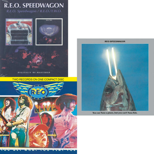 Reo Speedwagon / Reo 2 (Remastered) & Live: You Get What You Play For & You Can Tune A Piano But You Can't Tuna Fish