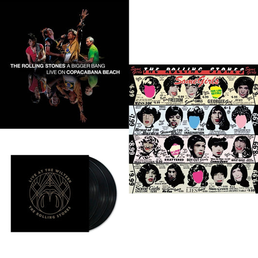 Bigger Bang Live On Copacabana Beach (Multi Color Vinyl/3LP) & Live At The Wiltern (3LP) & Some Girls