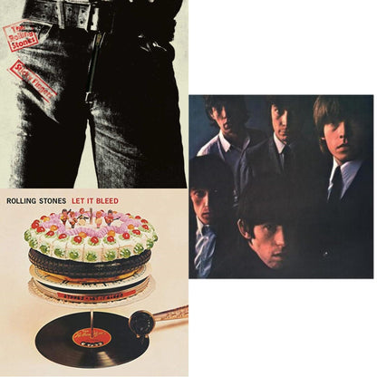 Rolling Stones No.2 (180G) & Let It Bleed (50Th Anniversary Edition) & Sticky Fingers