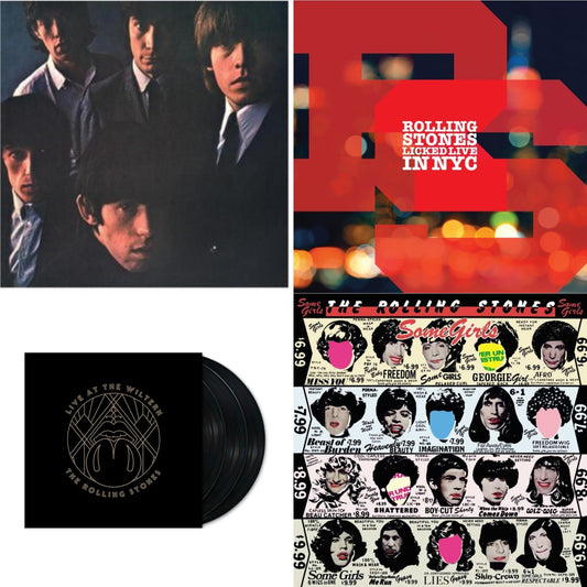 Rolling Stones No.2 (180G) & Licked Live In Nyc (White Vinyl/3LP) & Live At The Wiltern (3LP) & Some Girls