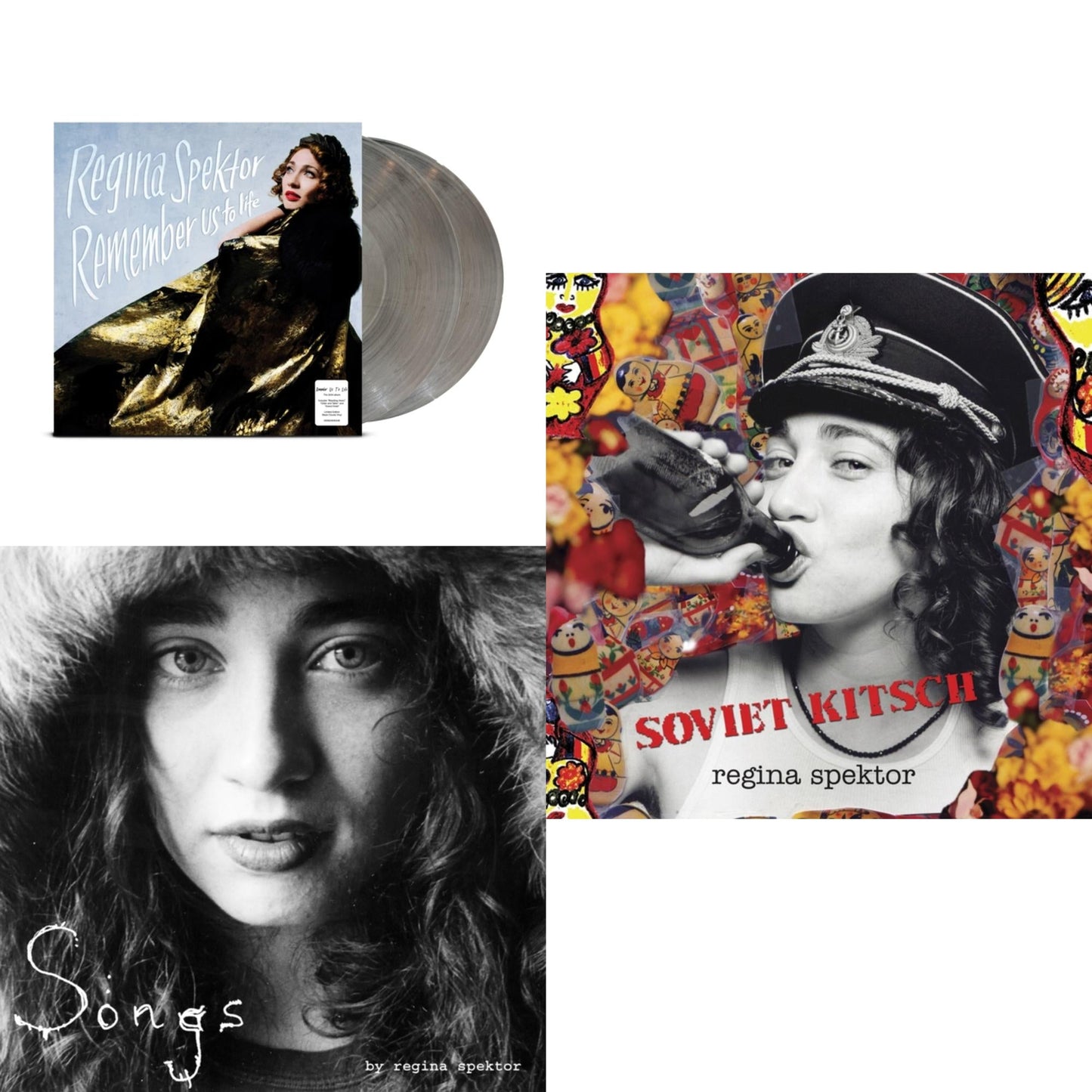 Remember Us To Life (Black Clouds Vinyl/2LP) & Songs & Soviet Kitsch (Tellow LP Vinyl) (I)