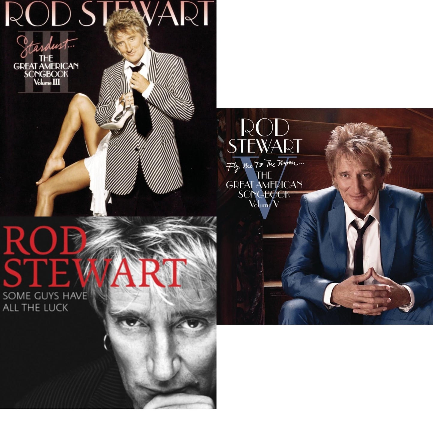 Some Guys Have All The Luck & Stardust: Great American Songbook 3 & Fly Me To Moon: Great American Songbook Vol.5