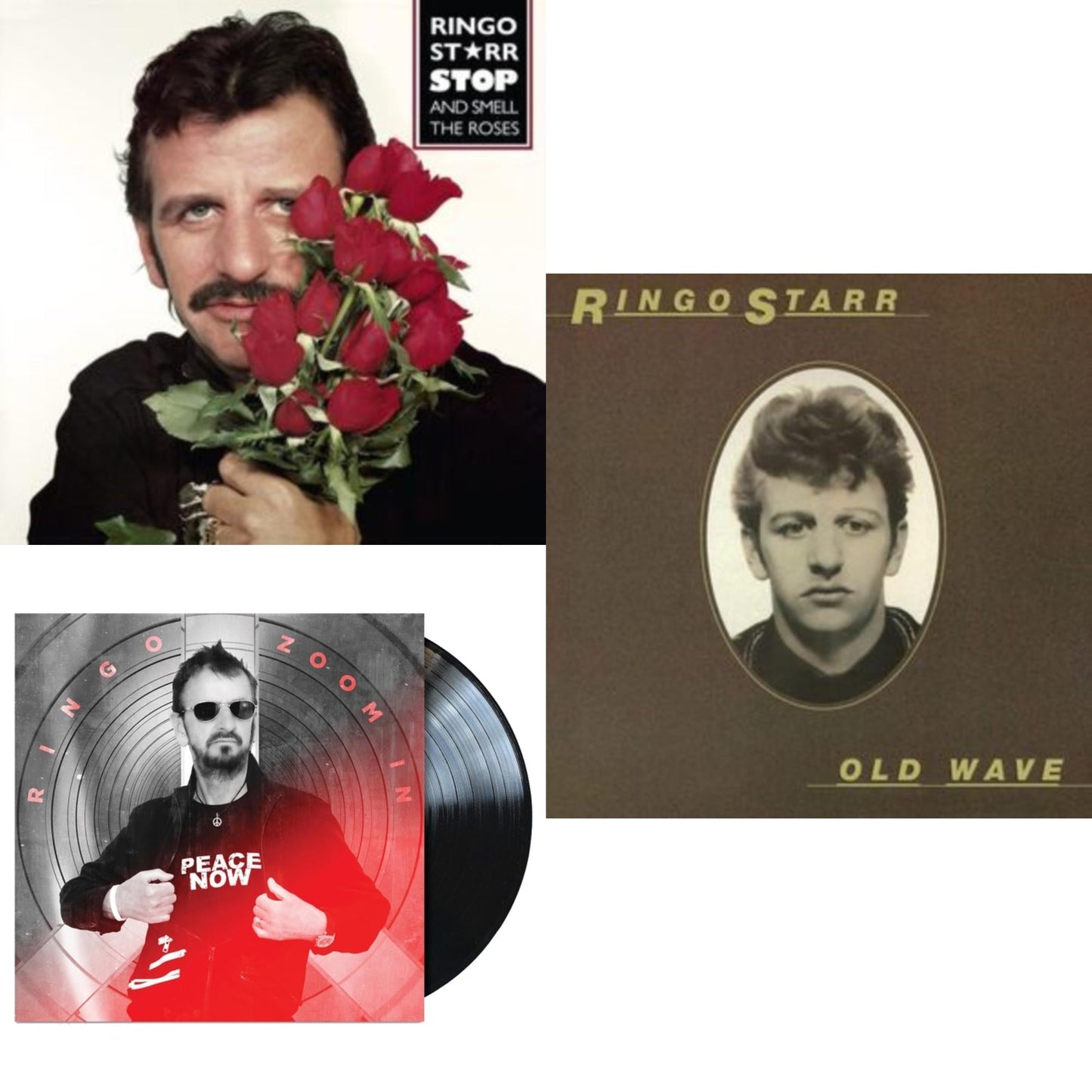 This is a 3 LP Vinyl SKU bundle.
1.This LP Vinyl is brand new.Format: LP VinylThis item's title is: Stop & Smell The Roses: Yellow Submarine Edition (Yellow LP Vinyl)Artist: Ringo StarrBarcode: 819514012603Release Date: 11/24/2023
2.This LP Vinyl is brand new.