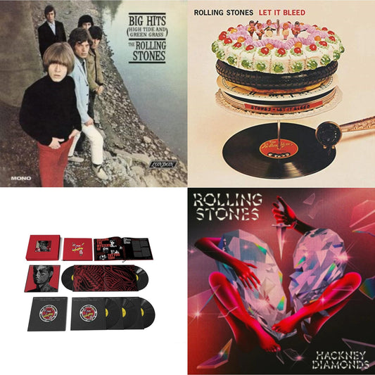 Big Hits (High Tide Green Grass LP Vinyl) & Let It Bleed (50Th Anniversary Edition) & Tattoo You (2021 Remaster/5LP Box Set) & Hackney Diamonds