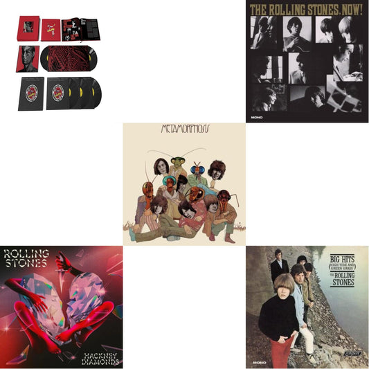 Big Hits (High Tide Green Grass LP Vinyl) & Metamorphosis & Rolling Stones, Now! & Tattoo You (2021 Remaster/5LP Box Set) & Hackney Diamonds