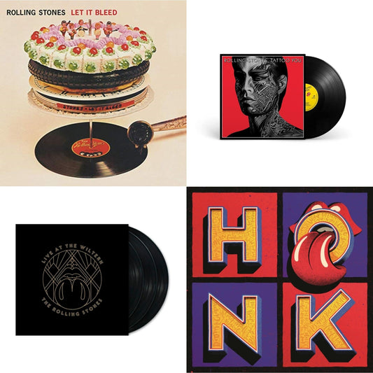 Let It Bleed (50Th Anniversary Edition) & Tattoo You (2021 Remaster) & Live At The Wiltern (3LP) & Honk (Translucent Red Vinyl/2LP)
