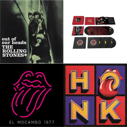 Out Of Our Heads (Uk) & Tattoo You (2021 Remaster/5LP Box Set) & Live At The El Mocambo (4LP) & Honk (Translucent Red Vinyl/2LP)