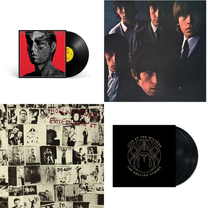 Rolling Stones No.2 (180G) & Tattoo You (2021 Remaster) & Live At The Wiltern (3LP) & Exile On Main Street (2LP)