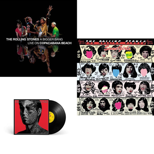 Bigger Bang Live On Copacabana Beach (Multi Color Vinyl/3LP) & Tattoo You (2021 Remaster) & Some Girls