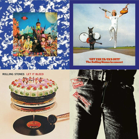 Their Satanic Majesties Request & Get Yer Ya-Ya’S Out! (180G) & Let It Bleed (50Th Anniversary Edition) & Sticky Fingers