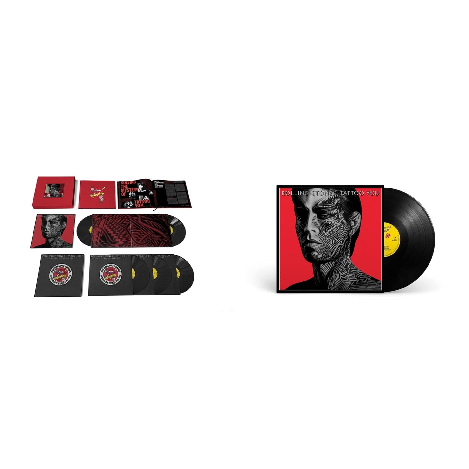 This is a 2 LP Vinyl SKU bundle.
1.This LP Vinyl is brand new.Format: LP VinylMusic Style: Rock & RollThis item's title is: Tattoo You (2021 Remaster)Artist: Rolling StonesLabel: INTERSCOPEBarcode: 602438349456Release Date: 10/22/2021
2.This LP Vinyl is brand new.
