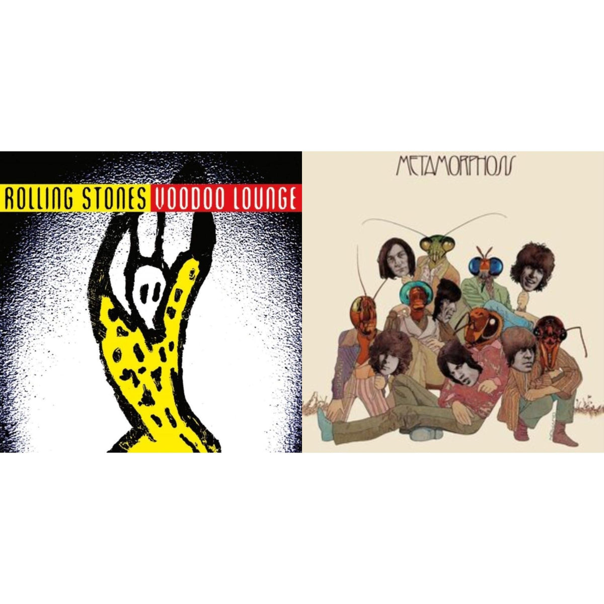 Metamorphosis & Voodoo Lounge (30Th Anniversary) (Red/Yellow Vinyl/2LP)