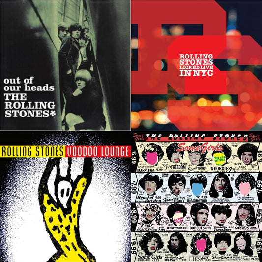 Out Of Our Heads (Uk) & Licked Live In Nyc (White Vinyl/3LP) & Voodoo Lounge (30Th Anniversary) (Red/Yellow Vinyl/2LP) & Some Girls