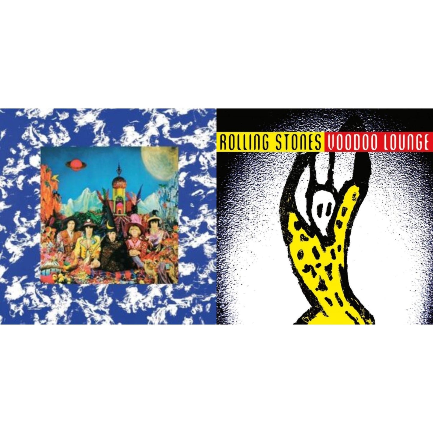 Their Satanic Majesties Request & Voodoo Lounge (30Th Anniversary) (Red/Yellow Vinyl/2LP)