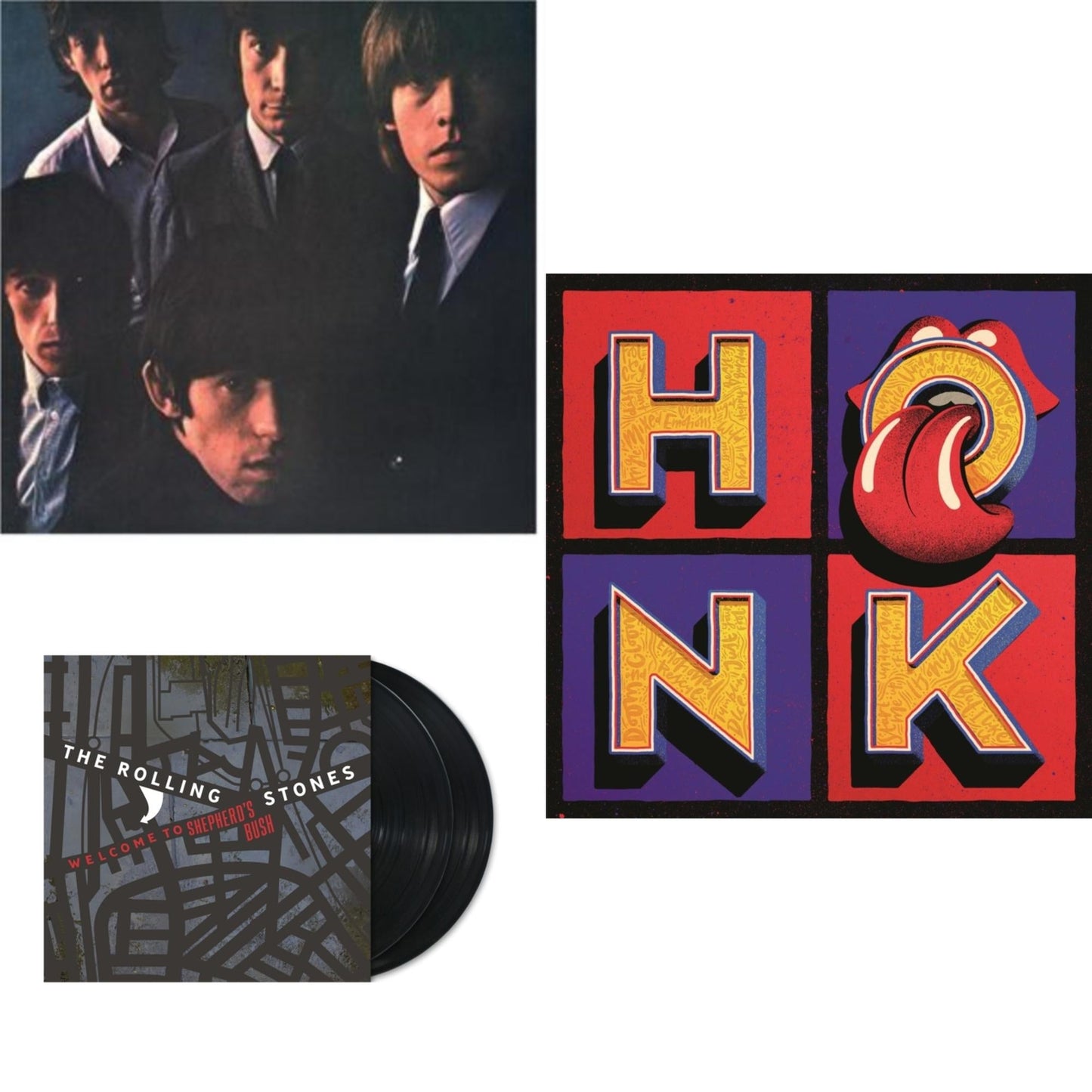 Rolling Stones No.2 (180G) & Welcome To Shepherd's Bush (180G/2LP) & Honk (Translucent Red Vinyl/2LP)