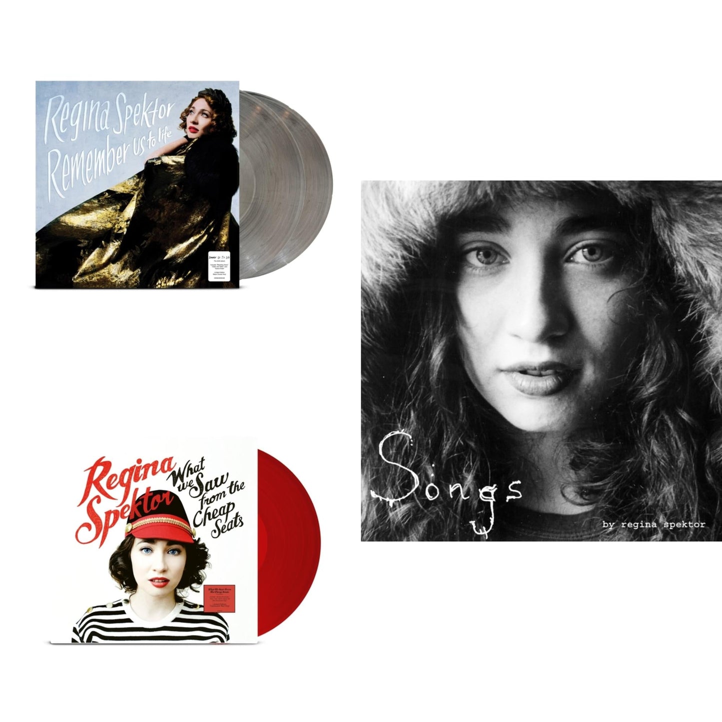Remember Us To Life (Black Clouds Vinyl/2LP) & What We Saw From The Cheap Seats (Translucent Red LP Vinyl) & Songs