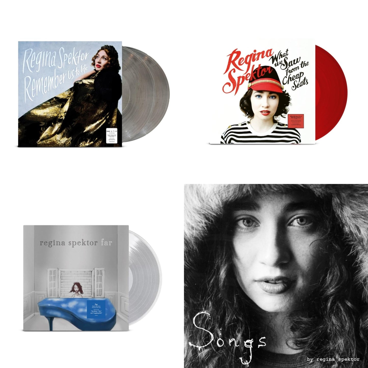 Remember Us To Life (Black Clouds Vinyl/2LP) & What We Saw From The Cheap Seats (Translucent Red LP Vinyl) & Far (Velum Clear LP Vinyl) & Songs