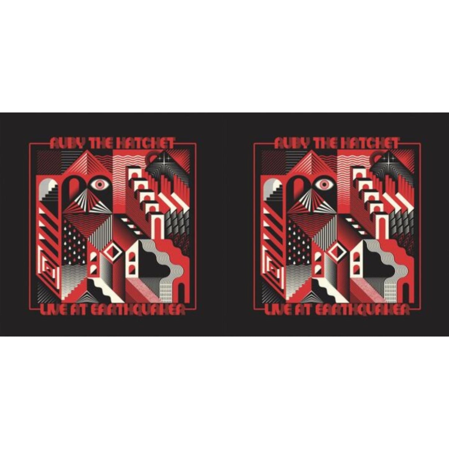 This is a 2 LP Vinyl SKU bundle.
1.This LP Vinyl is brand new.Format: LP VinylMusic Style: Alternative RockThis item's title is: Live At EarthquakerArtist: Ruby The HatchetLabel: MAGNETIC EYEBarcode: 884388804883Release Date: 4/22/2022
2.This LP Vinyl is brand new.