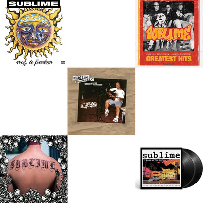This is a 5 LP Vinyl SKU bundle.
1.This LP Vinyl is brand new.Format: LP VinylMusic Style: ReggaeThis item's title is: 40Oz. To FreedomArtist: SublimeLabel: GEFFENBarcode: 602547811554Release Date: 6/24/2016
2.This LP Vinyl is brand new.