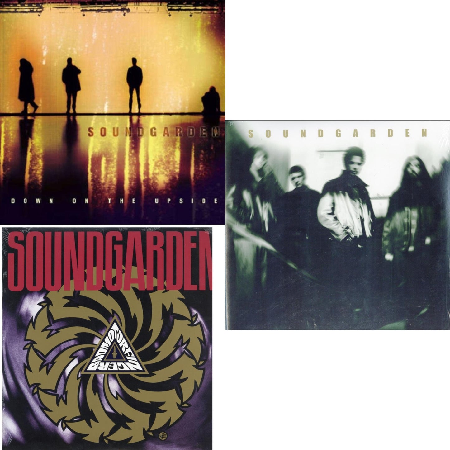 Down On The Upside (2LP) & Badmotorfinger & A-Sides (2 LP)