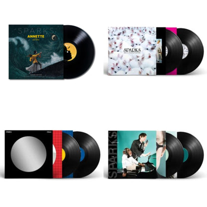 This is a 4 LP Vinyl SKU bundle.
1.This LP Vinyl is brand new.Format: LP VinylMusic Style: SoundtrackThis item's title is: AnnetteArtist: SparksLabel: SONY MUSIC CLASSICALBarcode: 194398819112Release Date: 7/16/2021
2.This LP Vinyl is brand new.