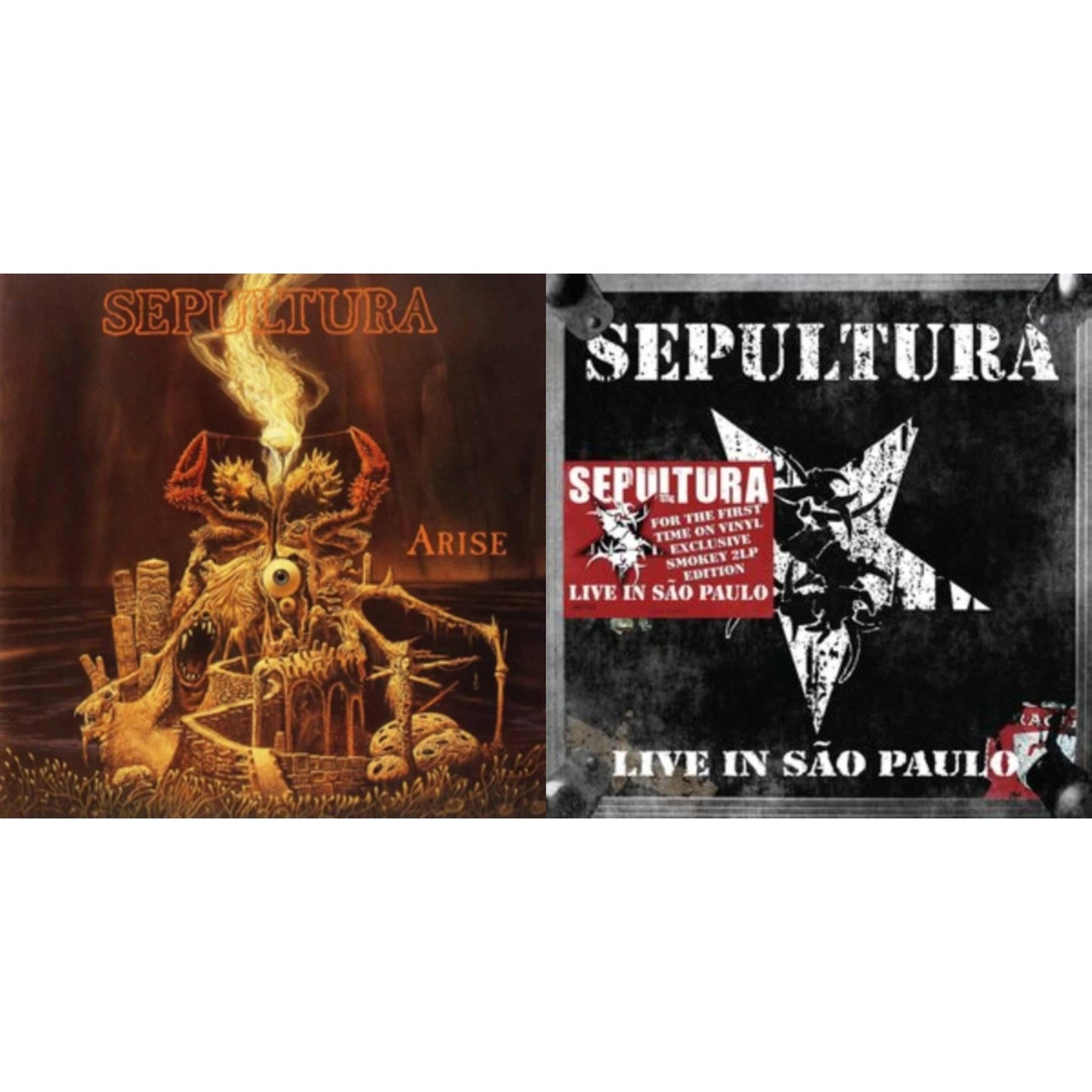 Live In Sao Paulo (2LP) & Arise (Expanded Edition)