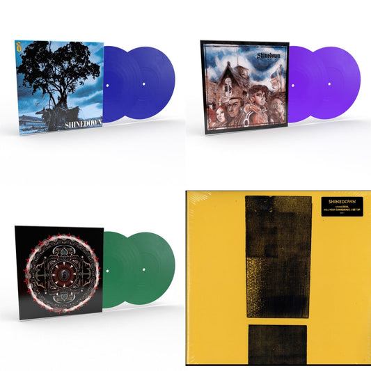 Leave A Whisper (Clear Blue LP Vinyl) & Us & Them (Clear Purple LP Vinyl) & Amaryllis (Rustic Green LP Vinyl) & Attention Attention (2LP/Dl Code)