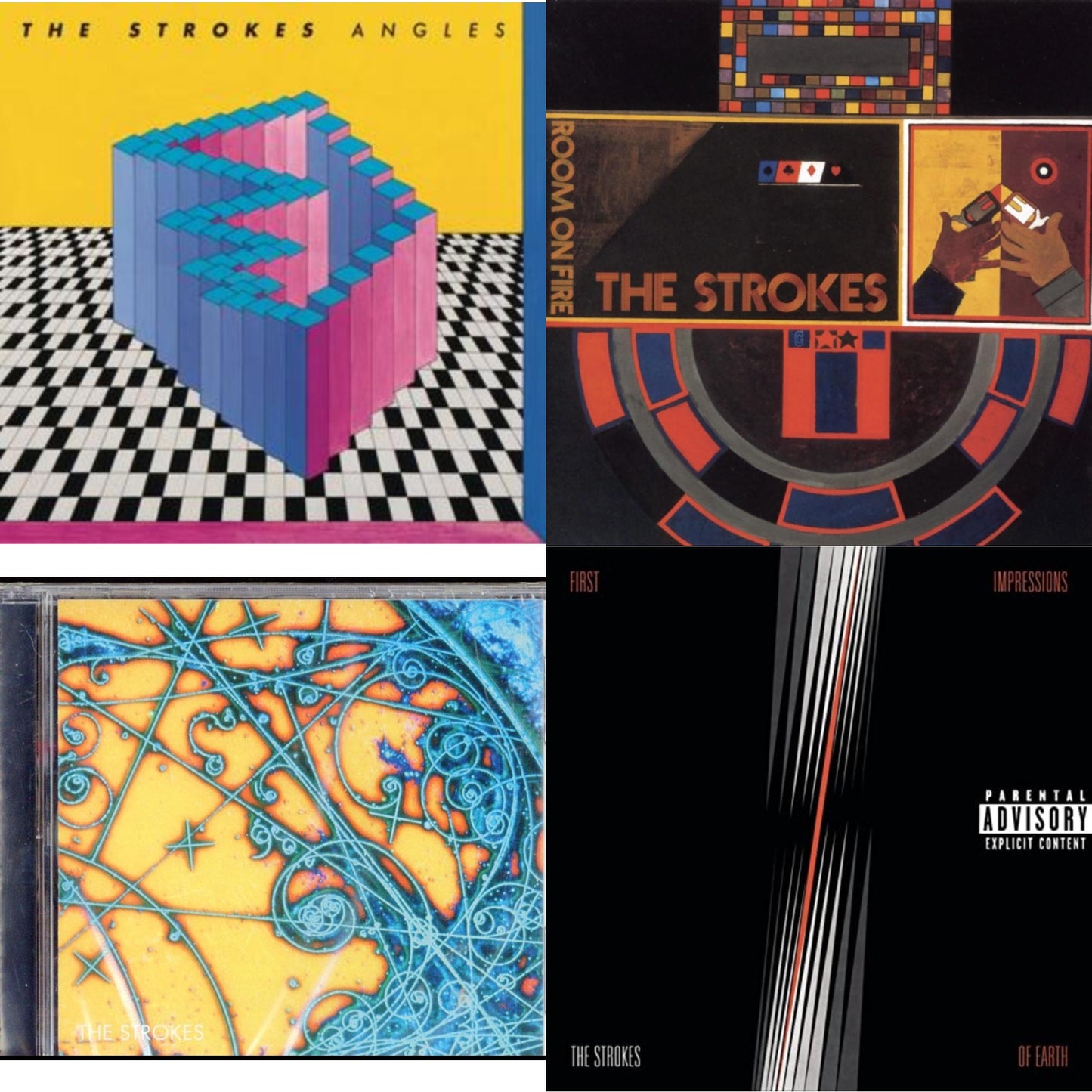 Is This It & First Impressions Of Earth & Angles & Room On Fire