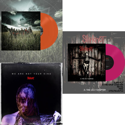 We Are Not Your Kind (Dl Card) & All Hope Is Gone (Orange Vinyl/2LP) & .5: The Gray Chapter (X) (Pink Vinyl/2LP)