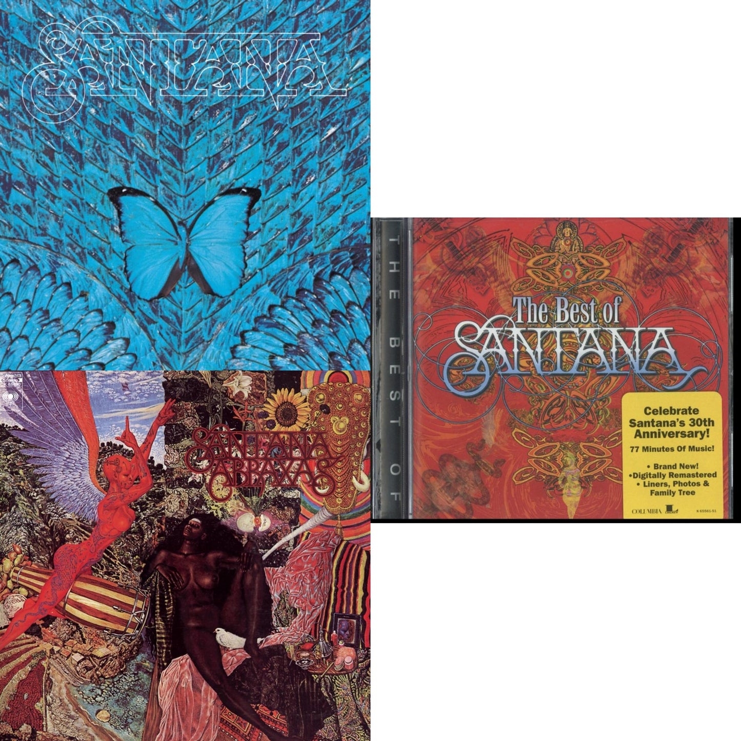 Abraxas & Best Of Santana & Borboletta