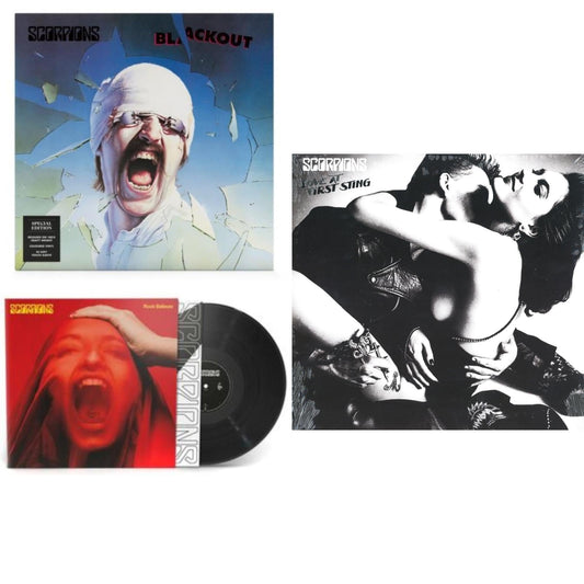 Blackout (Crystal Clear LP Vinyl) & Rock Believer & Love At First Sting