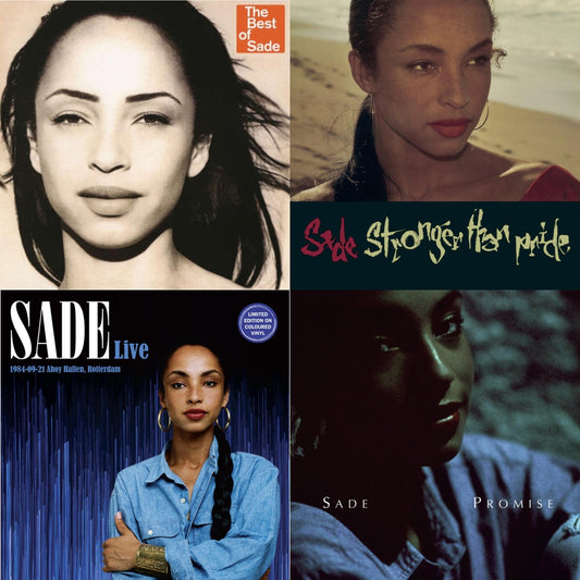 This is a 4 LP Vinyl SKU bundle.
1.This LP Vinyl is brand new.Format: LP VinylMusic Style: Smooth JazzThis item's title is: Best Of Sade (2LP/180G/Gatefold)Artist: SadeLabel: LEGACY/ EPICBarcode: 888751805910Release Date: 3/11/2016
2.This LP Vinyl is brand new.