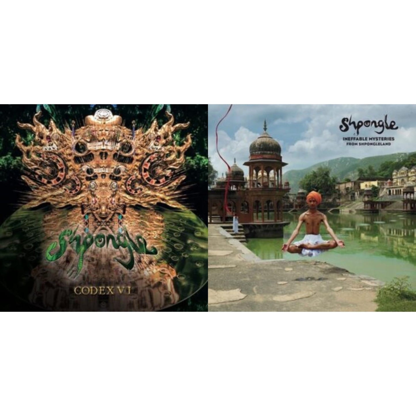 Shpongle - Ineffable Mysteries From Shpongleland (3LP) & Codex Vi (3LP)