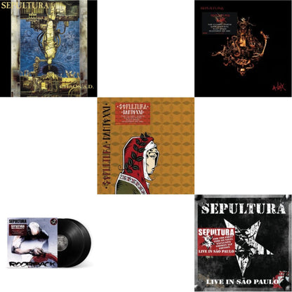 Chaos A.D. (Expanded Edition/2LP) & Roorback & Dante Xxi & A-Lex (2LP) & Live In Sao Paulo (2LP)