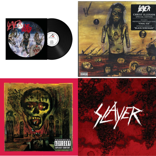 Live Undead (180G) & Christ Illusion & Seasons In Abyss & World Painted Blood