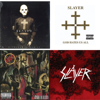 Diabolus In Musica & God Hates Us All & Reign In Blood & World Painted Blood