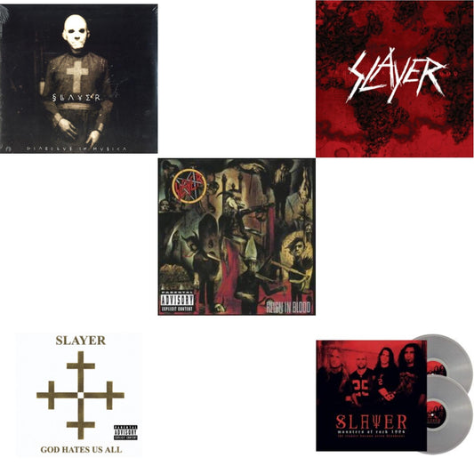 Diabolus In Musica & God Hates Us All & Reign In Blood & World Painted Blood & Monsters Of Rock 1994 (2LP/140G/Clear Vinyl)