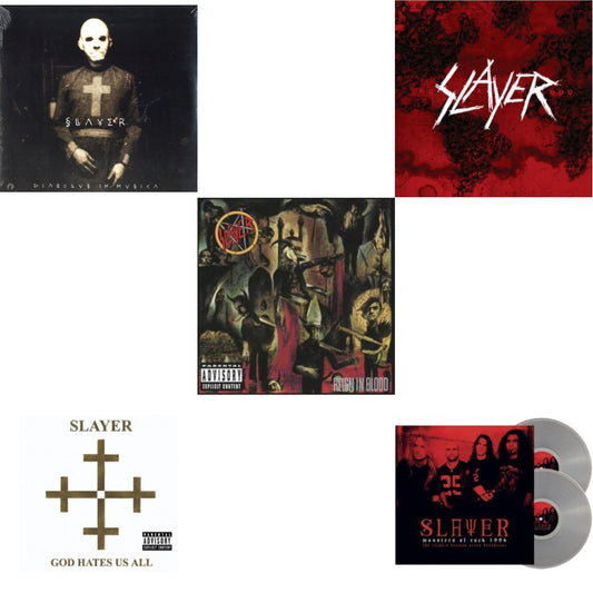Diabolus In Musica & God Hates Us All & Reign In Blood & World Painted Blood & Monsters Of Rock 1994 (2LP/140G/Clear Vinyl)