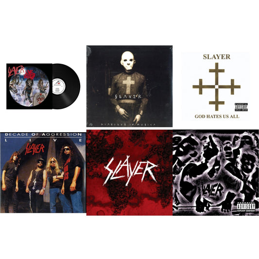 Live Undead (180G) & Diabolus In Musica & God Hates Us All & Live: Decade Of Aggression & World Painted Blood & Undisputed Attitude