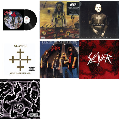 Live Undead (180G) & Christ Illusion & Diabolus In Musica & God Hates Us All & Live: Decade Of Aggression & World Painted Blood & Undisputed Attitude