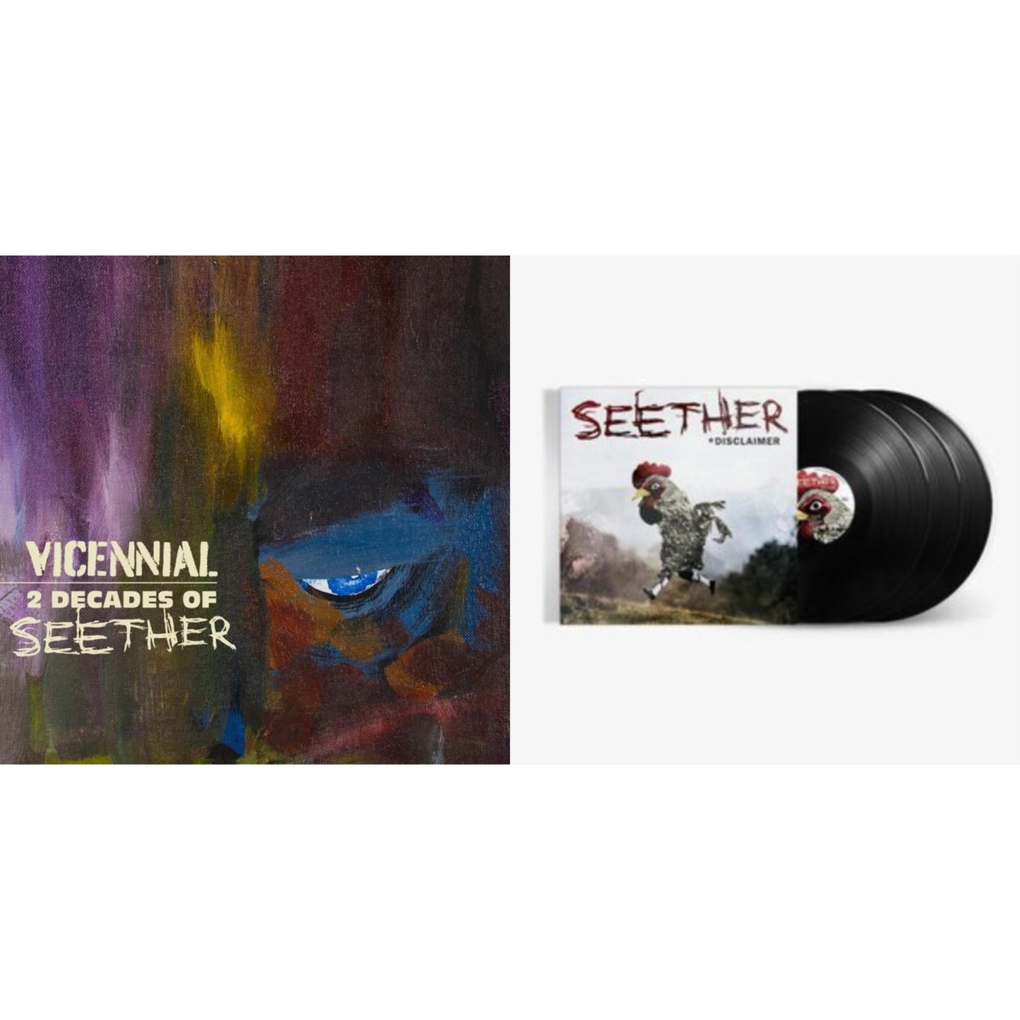 Vicennial - 2 Decades Of Seether (2LP) & Disclaimer (20Th Anniversary Edition) (3LP)