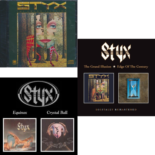 Grand Illusion & Equinox / Crystal Ball (Remastered) & Grand Illusion / Edgge Of The Century