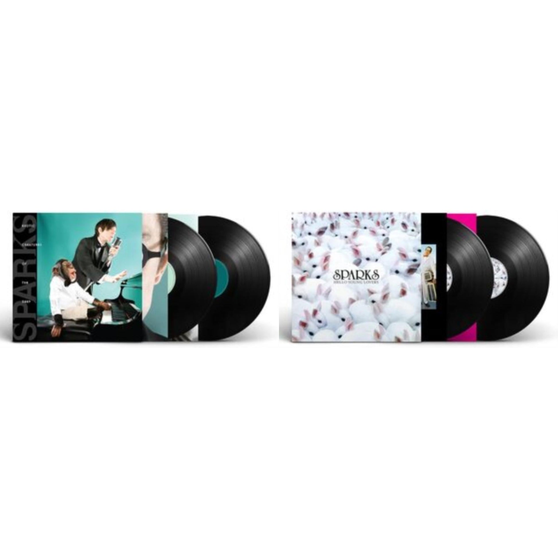This is a 2 LP Vinyl SKU bundle.
1.This LP Vinyl is brand new.Format: LP VinylMusic Style: Alternative RockThis item's title is: Exotic Creatures Of The Deep (2LP)Artist: SparksLabel: BMG RIGHTS MANAGEMENT (UK) LTDBarcode: 4050538697025Release Date: 5/27/2022
2.