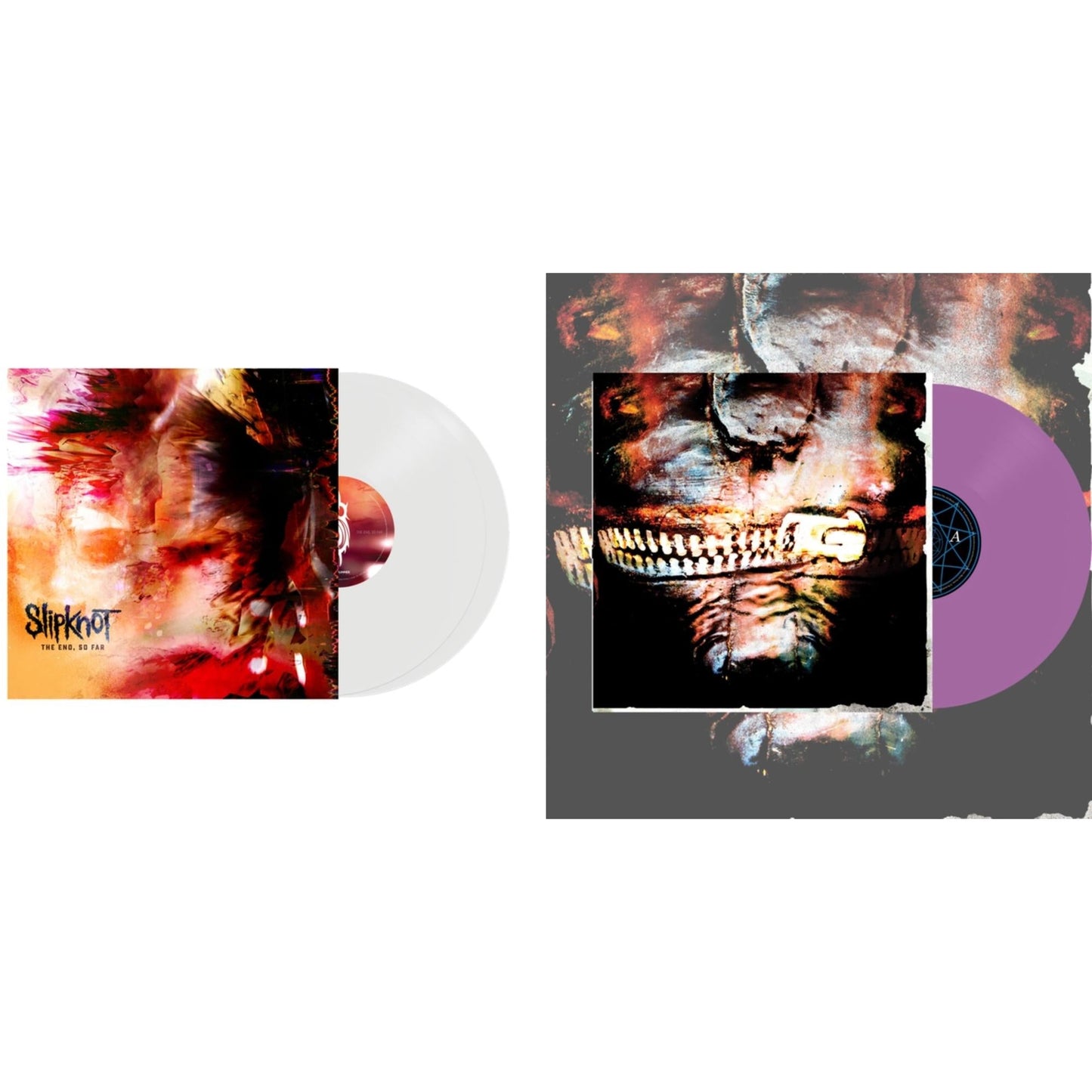 This is a 2 LP Vinyl SKU bundle.
1.This LP Vinyl is brand new.Format: LP VinylMusic Style: Nu MetalThis item's title is: End, So Far (Clear Vinyl/2LP)Artist: SlipknotLabel: ROADRUNNERBarcode: 075678637834Release Date: 9/30/2022
2.This LP Vinyl is brand new.