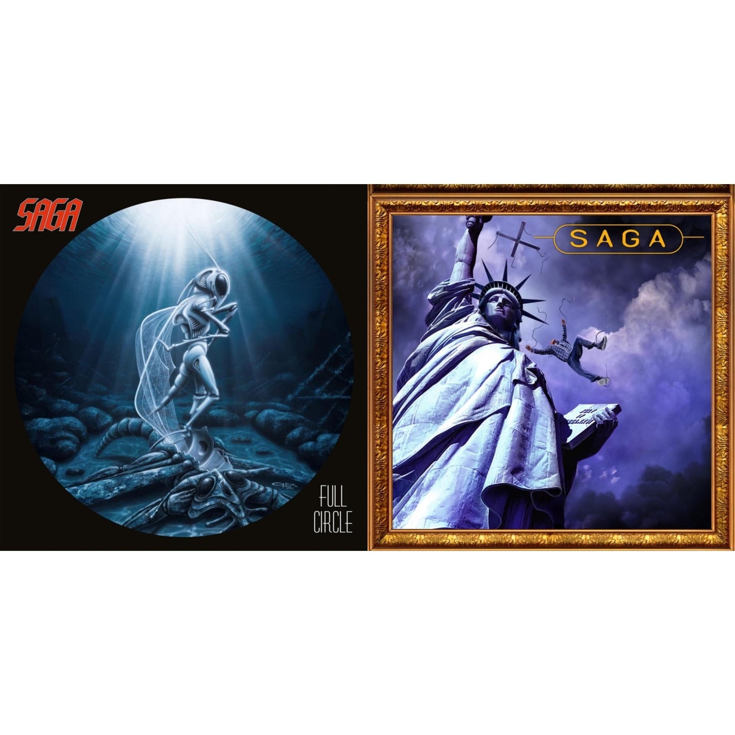 This is a 2 LP Vinyl SKU bundle.
1.This LP Vinyl is brand new.Format: LP VinylMusic Style: Prog RockThis item's title is: Full Circle (2021 Reissue)Artist: SagaLabel: EARMUSICBarcode: 4029759159629Release Date: 12/10/2021
2.This LP Vinyl is brand new.